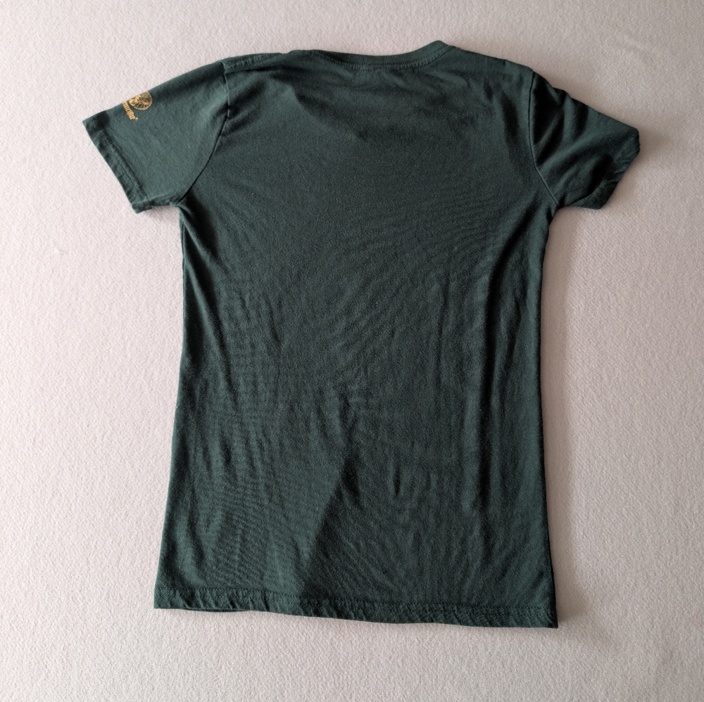 Official Jagermeister Green Tarot Stag V Neck Shirt Women's M Collectible Rare image 8